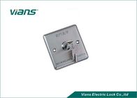 Dauerhafter Aluminiumlegierungs-Tür-Ausgangs-Knopf/Druckknopfausgangsschalter mit Notschlüssel