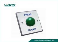 AUSGANGStürdruckknopf elektrischen Verschlusses Vians Aluminiumfür Zugriffskontrollsystem