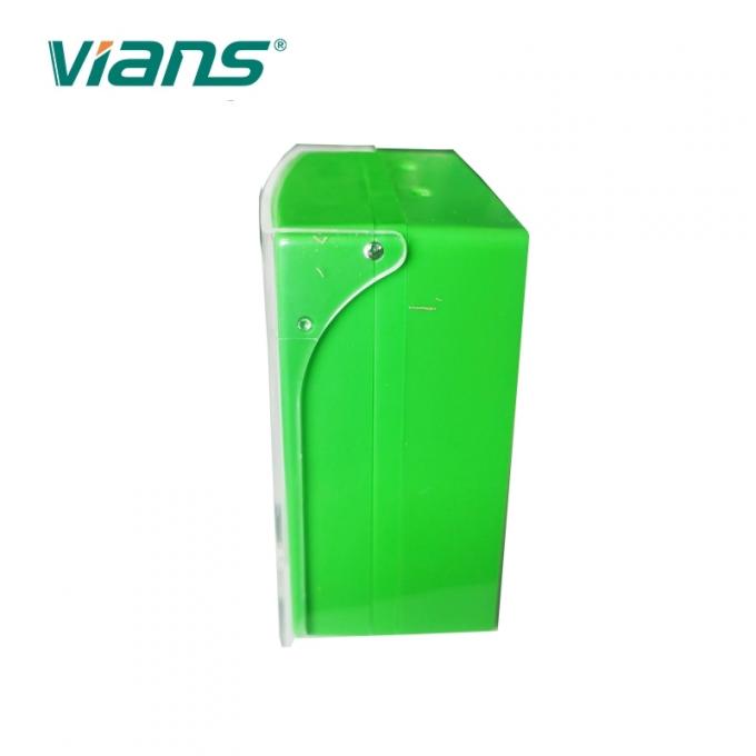 Dreifacher Pole-Indikatornotbruch-Glastürentriegelungs-Schalter-Grün 0