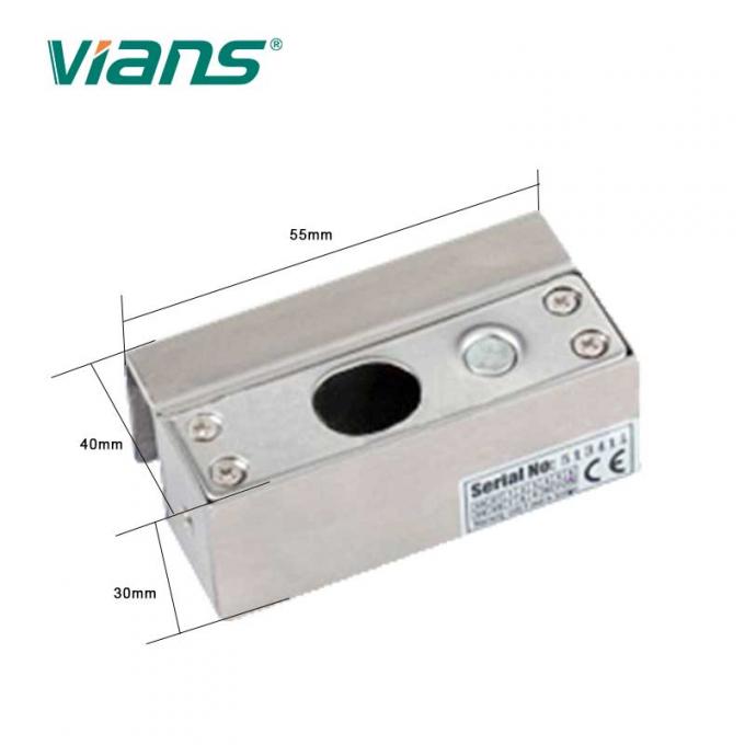 Kleines L Art Bolzen-Verschluss klammert Frameless Aluminiumglas ein 1